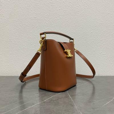 wholesale quality celine louise bucket bag 119173 brown